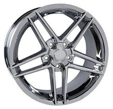 19" Chrome wheel replacement for Chevy Corvette  2005-2013. Replica Rim 5910243